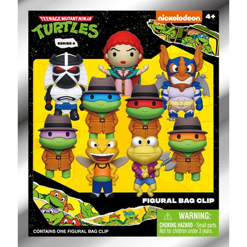 TMNT 3D Figural Bag Clip