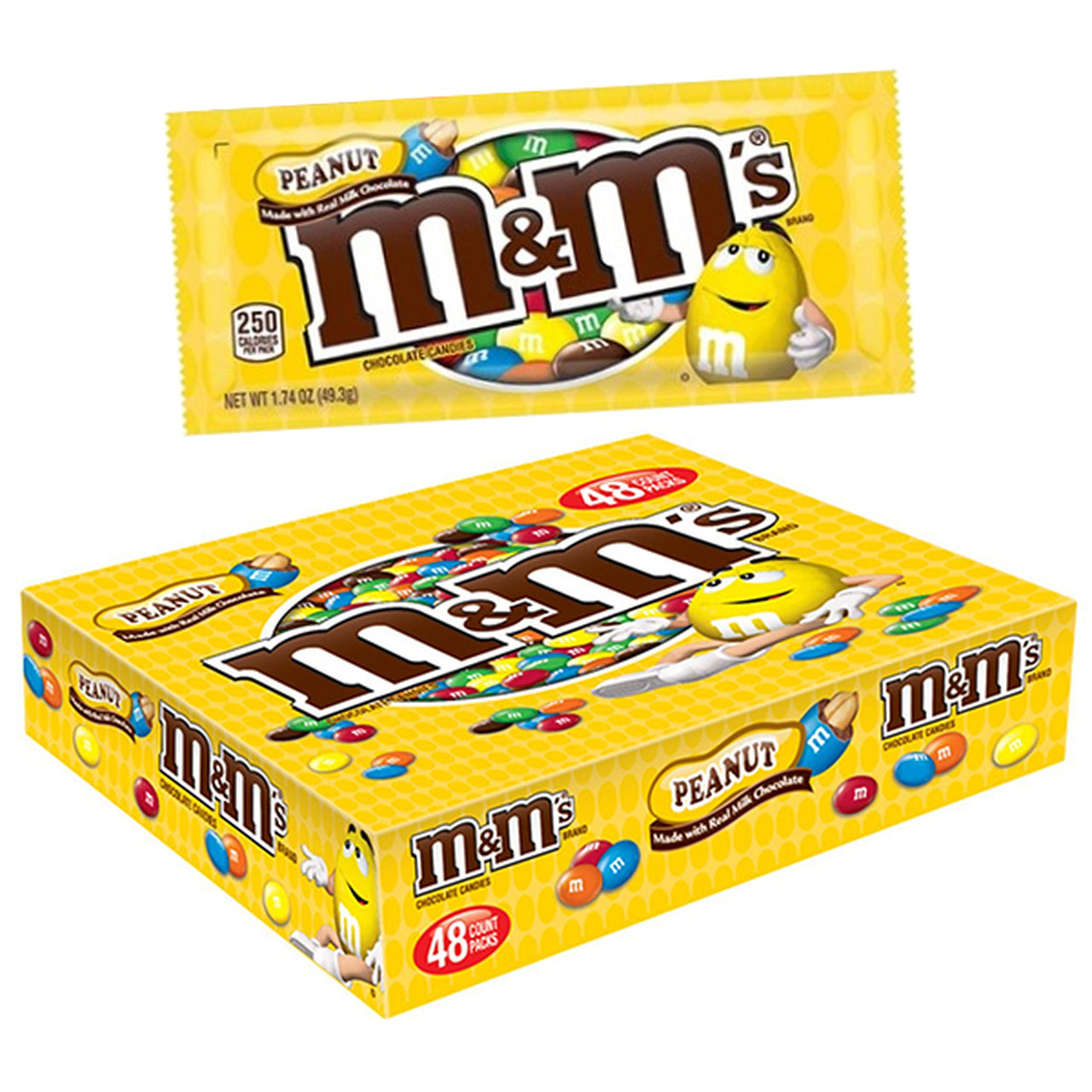 M&M's Peanut - 48ct