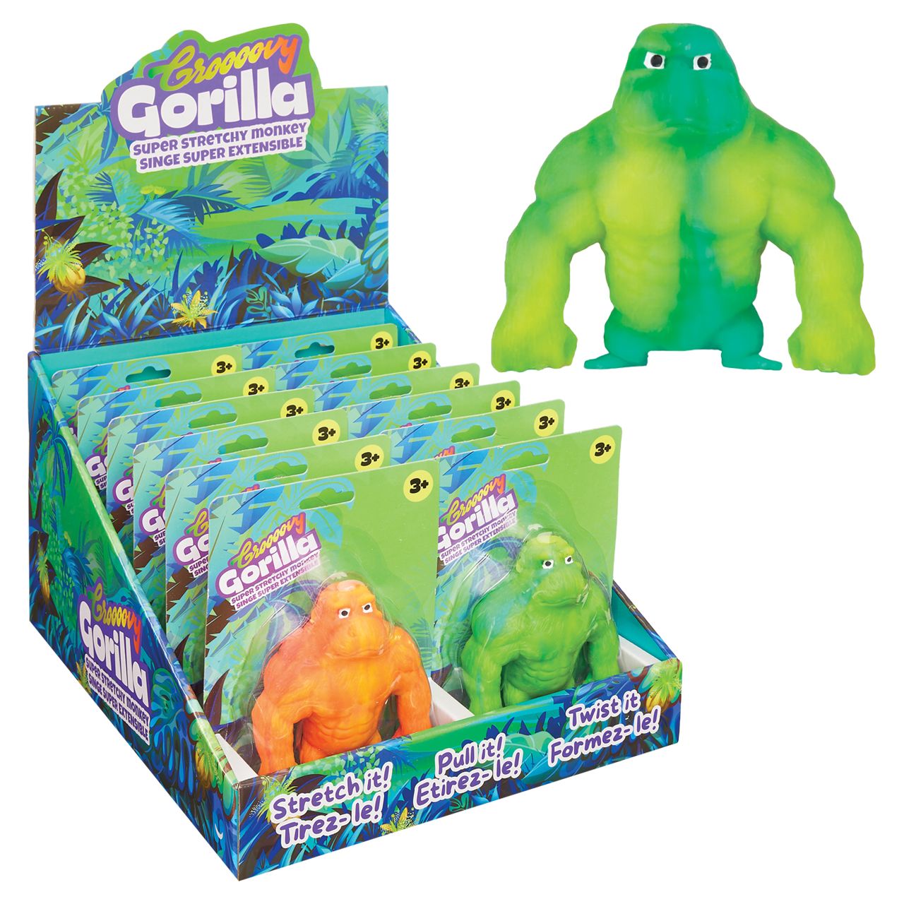 Super Stretch Groovy Gorilla