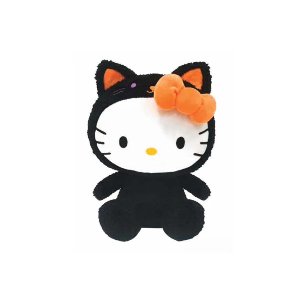 9" Hello Kitty Black Cat Plush