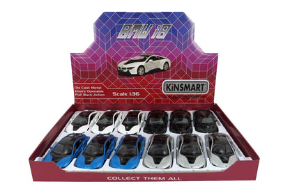 Kinsmart BMW i8 - 12 count