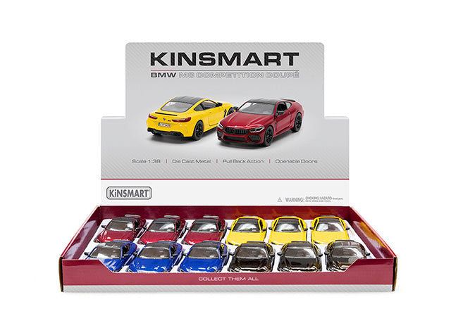 Kinsmart BMW M8 competition coupe - 12 count