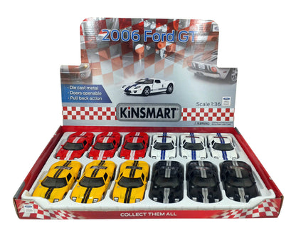 Kinsmart 2006 Ford GT - 12 count