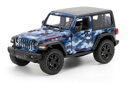 Kinsmart Jeep Wrangler Camo (hard top) - 12 count