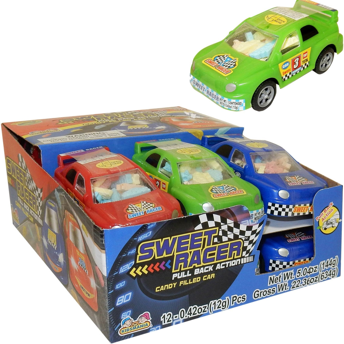 Kidsmania Sweet Racer - 12 count