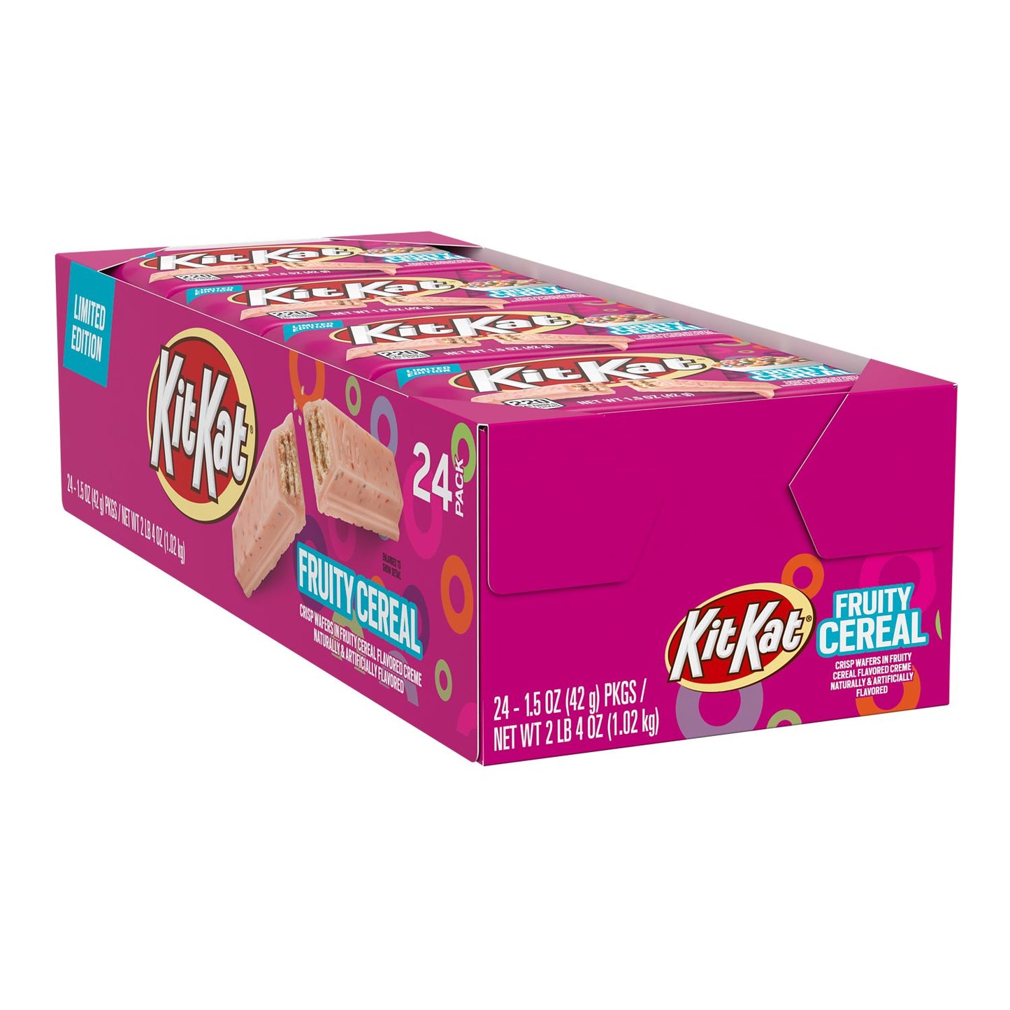 Kit Kat Fruity Cereal - 24ct