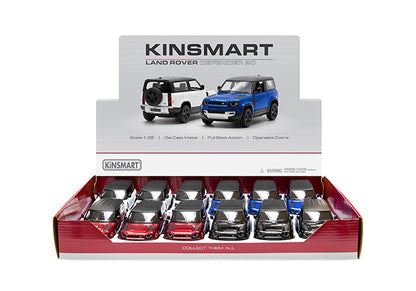 Kinsmart Land Rover Defender - 12 count