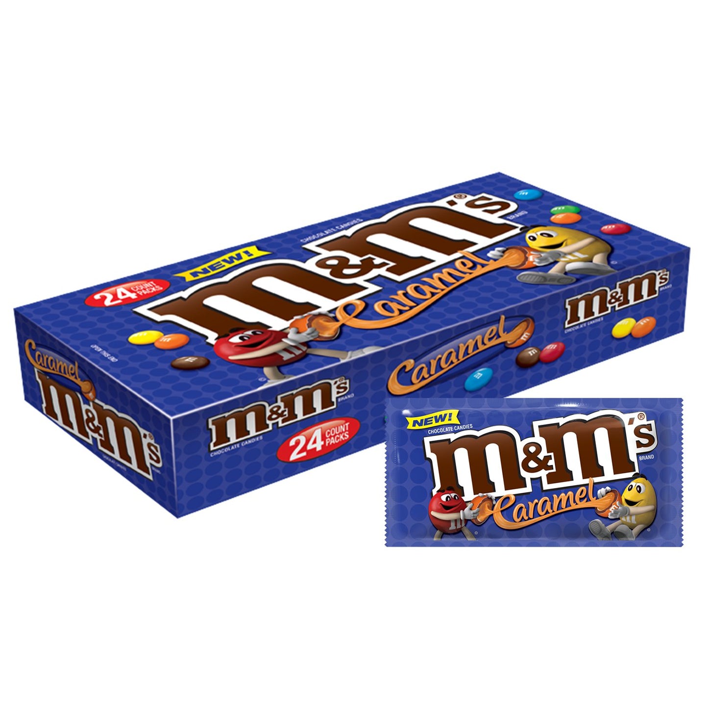 M&M's Caramel - 24ct