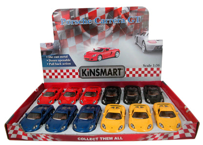 Kinsmart Porsche Carrera GT - 12 count