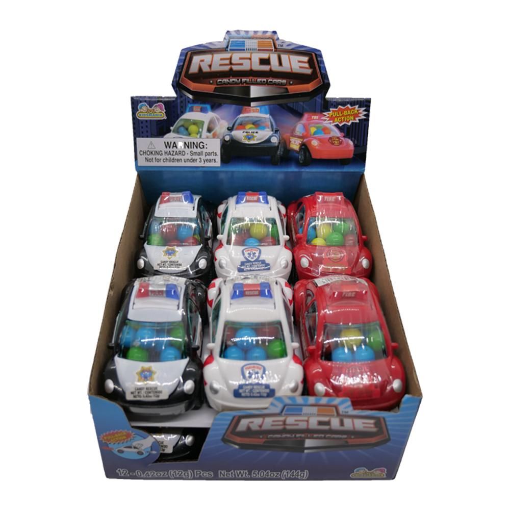 Kidsmania Rescue Cars - 12 count