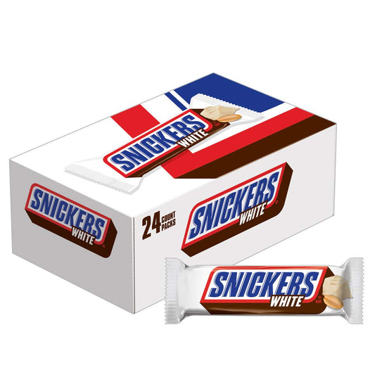 Snickers White Bar - 24ct